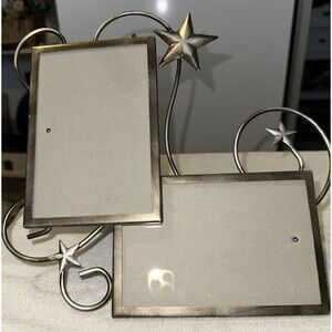 vintage metal photo picture frame